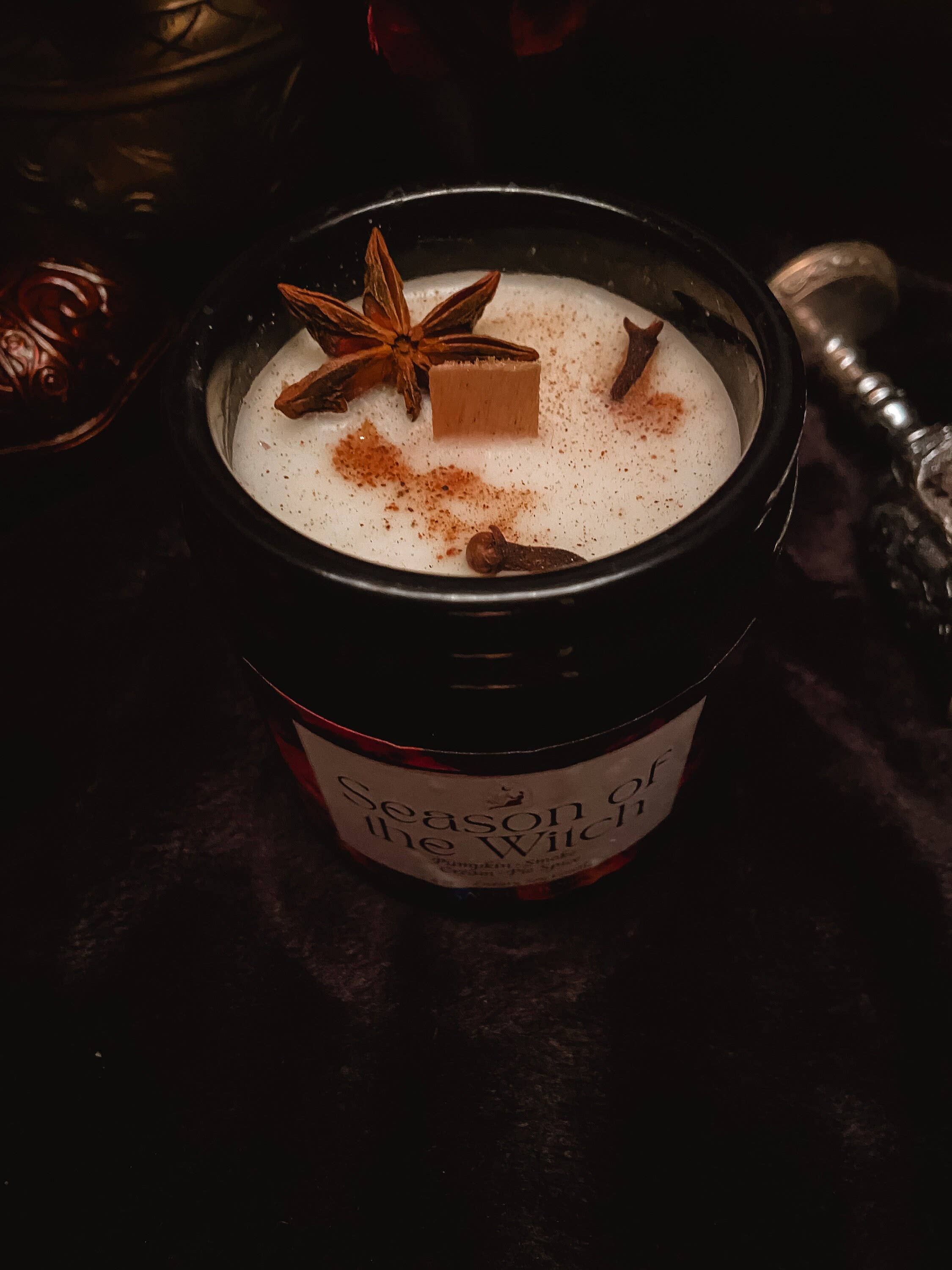 Season Of The Witch Candle, Ritual Candle, Apothecary Jar: Candle