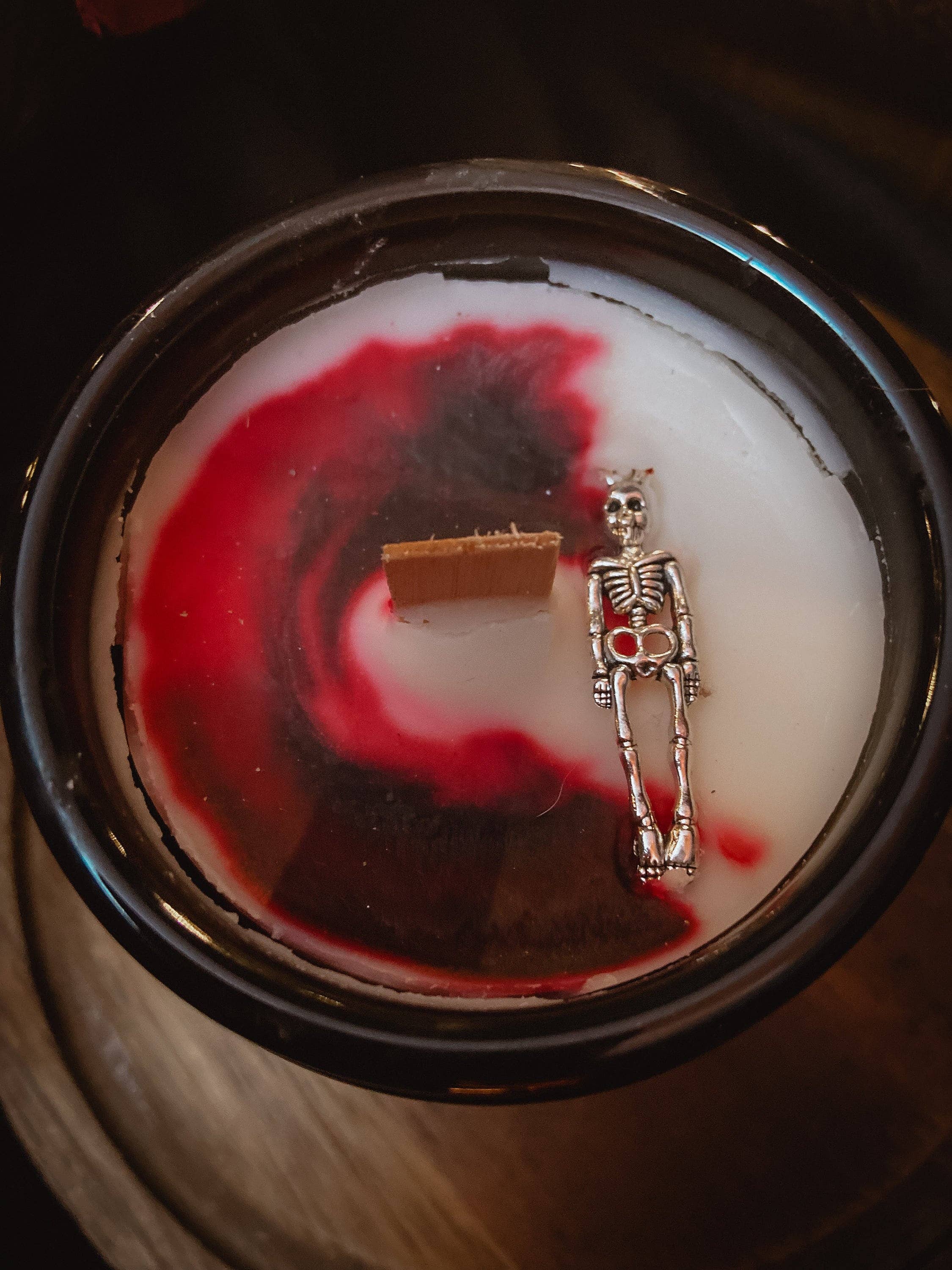 Witch Candle, Ritual Candle, Apothecary Jar, Danse Macabre: Candle