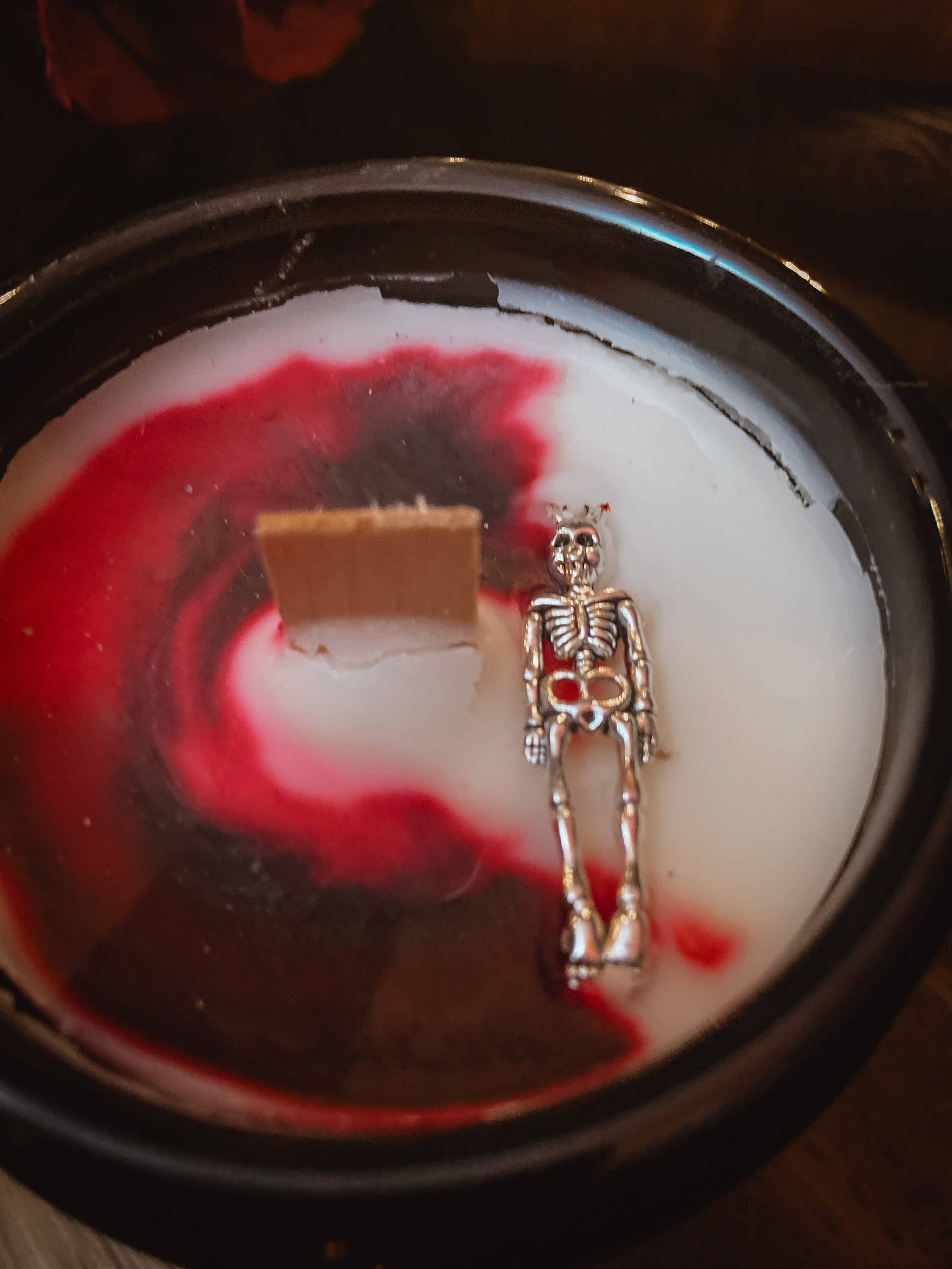 Witch Candle, Ritual Candle, Apothecary Jar, Danse Macabre: Candle