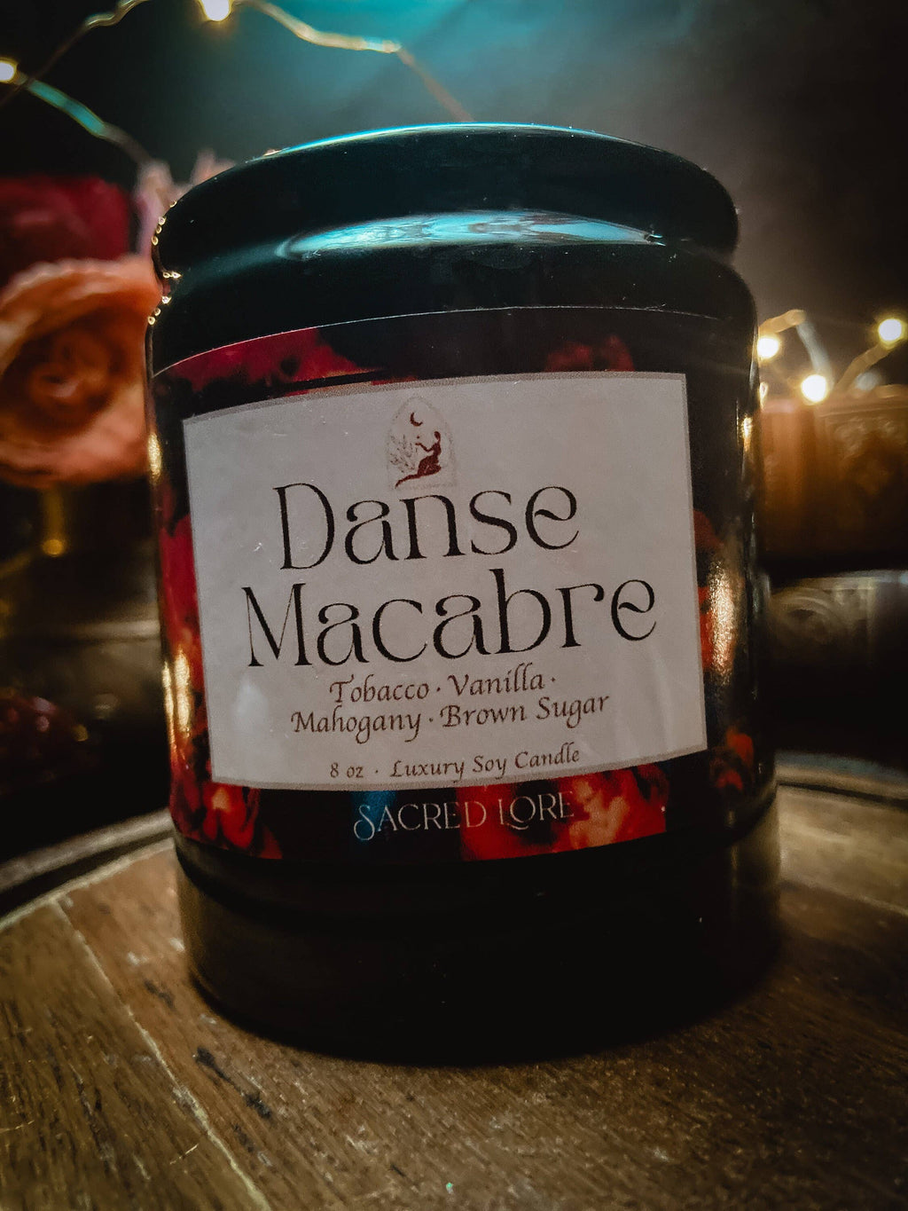 Witch Candle, Ritual Candle, Apothecary Jar, Danse Macabre: Candle