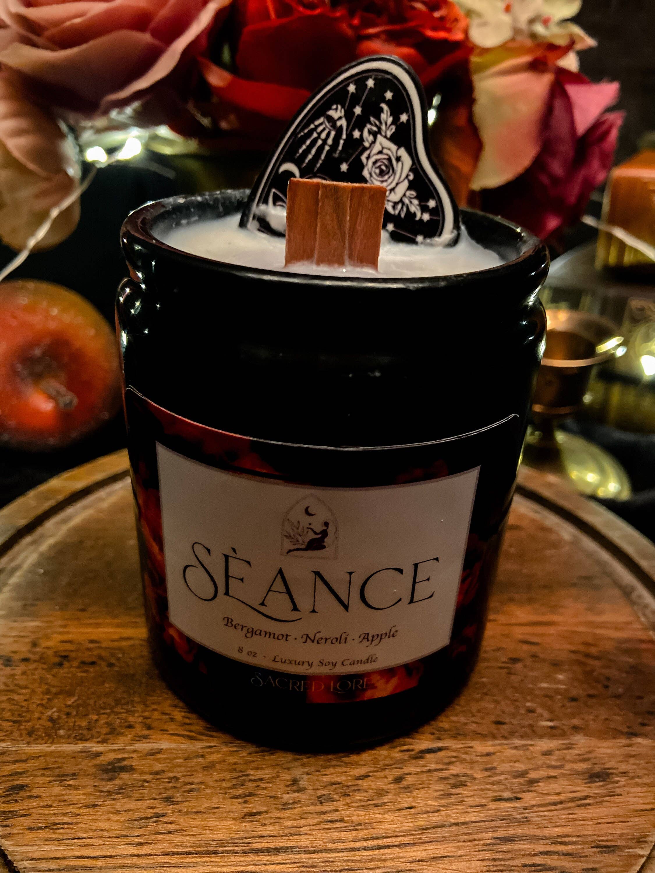 Witch Candle, Ritual Candle, Apothecary Jar, Seance Candle: Candle