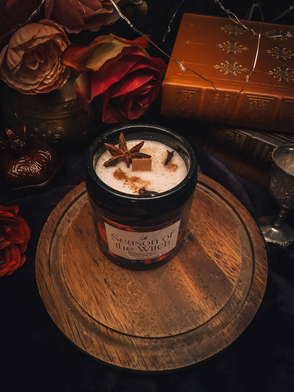Season Of The Witch Candle, Ritual Candle, Apothecary Jar: Candle